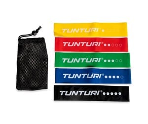 Sport & Fitness - Tunturi RESISTANCE BAND SET 5 PCS. - 14TUSYO040IONE SIZE