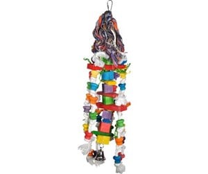 Fugl - VADIGRAN Bird Toy wood Fun cubes multi color 55cm - FF14050