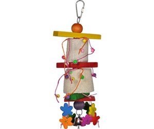 Fugl - VADIGRAN Bird Toy Barrels multi color 27cm - FF14054