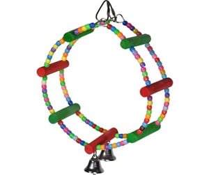 Fugl - VADIGRAN Bird Toy Sky Wheel multi color 25cm - FF14059