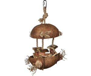 Fugl - VADIGRAN Bird Toy coconut and bamboo 36cm - FF14106