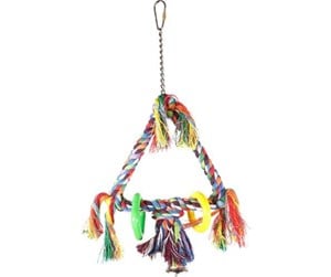 Fugl - VADIGRAN Bird Toy triangular swing 41cm S - FF14275