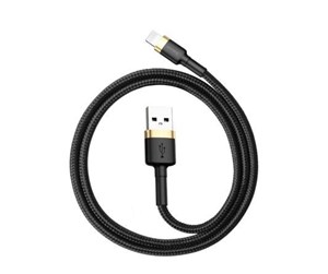 USB - Baseus Cafule Cable USB Lightning 2.4A 1m (Gold+Bl - CALKLF-BV1