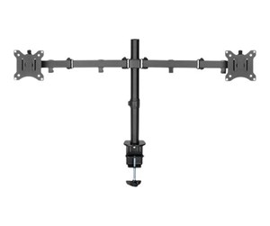 Skjermholder - DIGITUS Dual Monitor Clamp Mount - DA-90400