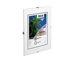 Dekorasjon - Hama "Clip-Fix" Frameless Picture Holder normal glass 10.5 x 15 cm - 63002