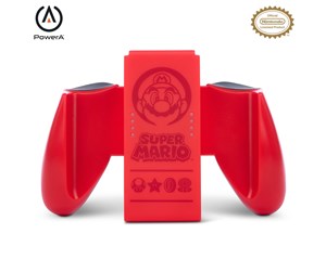 Spill - Tilbehør - PowerA Joy-Con Comfort Grip for Nintendo Switch - Super Mario Red - Controller - Nintendo Switch - NSAC0058-02