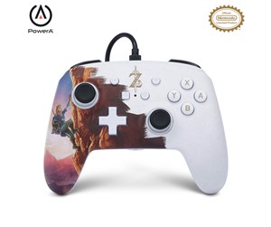 Spill - Tilbehør - PowerA Enhanced Wired Controller for Nintendo Switch - Zelda Hero's Ascent - Controller - Nintendo Switch - NSGP0031-01