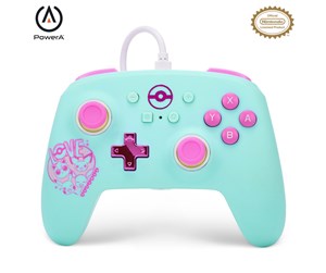 Spill - Tilbehør - PowerA Enhanced Wired Controller for Nintendo Switch - Pokémon: Sweet Friends - Controller - Nintendo Switch - NSGP0146-01