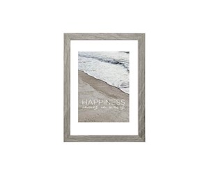 Dekorasjon - Hama Wooden frame "Waves" Grey 40 x 50 cm - 193089