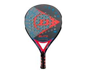 Sport & Fitness - Dunlop Blitz Evolution Red HL Padelbat - DU623986IONE SIZE