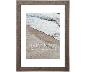 Dekorasjon - Hama Wooden frame "Waves" taupe 20 x 30 cm - 193093