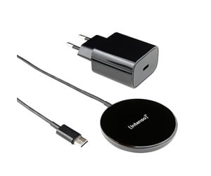 Mobil - Adaptere og ladere - Intenso Magnetic Wireless Charger MB1 black - 7410710