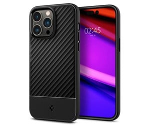 Mobil - Deksel og etui - Spigen Core Armor - matte black - iPhone 14 Pro Max - ACS04634