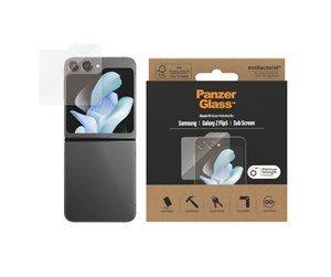 Mobil - Beskyttelsesglass - PanzerGlass Screen Protector Samsung Galaxy Z Flip 5 5G - PANZER7337