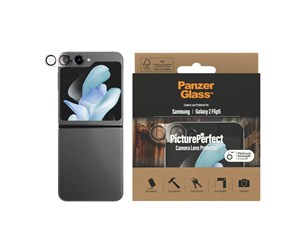 Mobil - Beskyttelsesglass - PanzerGlass PicturePerfect Camera Lens Protector Samsung Galaxy Z Flip 5 - PANZER0449