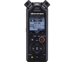 Mp3-spiller & Tilbehør - Olympus OM system LS-P5 Kit - voice recorder - MP3-spiller 16 GB - V409180BG010