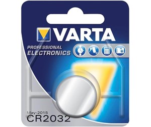 Batteri - VARTA (100 Pack) Electronics Lithium Battery 3 V Battery CR 2032 Blister - 497385