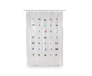 Dekorasjon - Fujifilm Instax Mini shower curtain - 70100133843