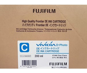 Printertilbehør blekk/toner - Fujifilm DE Ink Cartridge 200 ml cyan - Blekkpatron Blå - 16562907