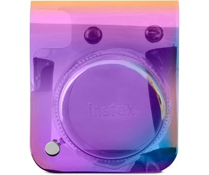 Kameravesker - Fujifilm instax mini 12 camera case with shoulder strap Iridescent - 70100157601