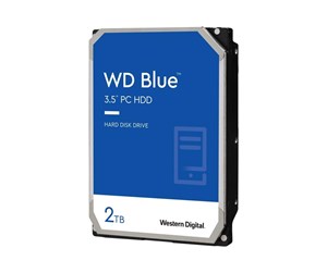 Harddisk - WD Blue - 2TB - Harddisk - WD20EARZ - SATA-600 - 3.5" - WD20EARZ