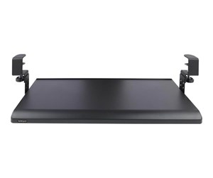 Kabinett tilbehør (kjølepasta mv.) - StarTech.com Under-Desk Keyboard Tray Clamp-on Keyboard Holder Supports up to 12kg (26.5lb) Sliding Keyboard and Mouse Drawer with C-Clamps - KEYBOARD-TRAY-CLAMP1