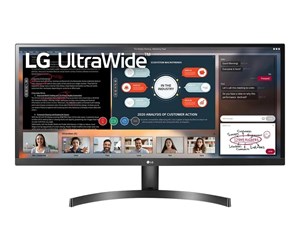 Skjerm - 29" LG 29WP60G-B - 2560x1080 - 75Hz - IPS - HDR10 - 29WP60G-B