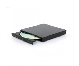 Optisk driver (DVD/BR/Floppy) - Gembird DVD±RW (±R DL) drive - USB 2.0 - external - DVD-RW (Brenner) - USB 2.0 - Svart - DVD-USB-04