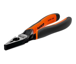 Håndverktøy - BAHCO ERGO™ Combination Pliers with Self-Opening Dual-Component Handles and Phosphate Finish 200 mm - 2628 G-200