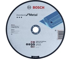 Vinkelsliper - Bosch STANDARD FOR METAL CUTTING DISC FOR LARGE ANGLE GRINDERS WITH LOCKING NUT - 2608619770