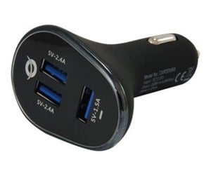 Mobil - Adaptere og ladere - Conceptronics Conceptronic CARDEN car power adapter - USB - 31.5 Watt - CARDEN06B