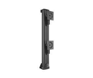 Veggmontering, AV-braketter & AV-møbler - Multibrackets M mounting kit - dual vertical widescreen - for 2 LCD displays - HD VESA - black 48 kg 50" 100 x 100 mm - 7350105214387