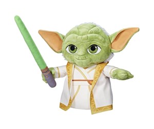 Dukker, Bamser & Utstyr - Hasbro Star Wars Young Jedi Adventures Master Yoda Plush - F78835L2