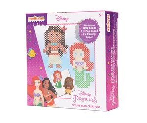 Kreative leker - Sambro Disney Princess Meltums Fuse Bead Set 1200pcs. - DSP23-4994