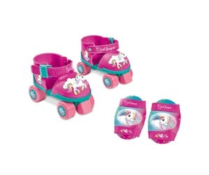 Utendørsleker - Mondo Unicorn Roller Skates with Protection Set size 22 - 28511