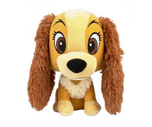 Dukker, Bamser & Utstyr - Sambro Disney Classic Soft Toy with Sound - Lady 30cm - DCL-9350-ASS-lady