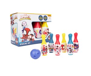 Utendørsleker - Sambro Bowling set Spidey & Friends 7 pcs. - SPF-3411