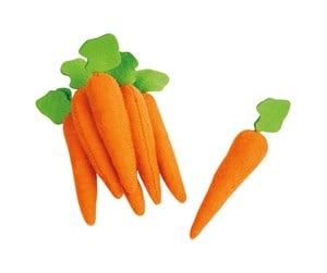 Rollelek - Small Foot - Toy Food Carrots Felt 7dlg. - 4425