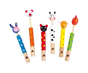 Treleker - Small Foot - Animal Whistle Set of 6 - 7744