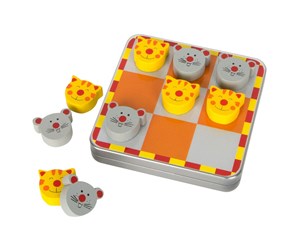 Brettspill & Puslespill - Small Foot - Tic Tac Toe Cat and Mouse Game - 2404