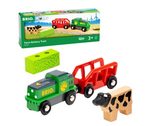 BRIO - Brio Farm Battery Train - 36018