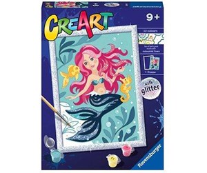 Kreative leker - Ravensburger CreArt Enchanting Mermaid - 11223621