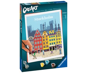 Kreative leker - Ravensburger CreArt Stockholm Adult - 11223644