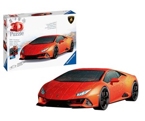 Puslespill - Ravensburger Lamborghini Huracán MK2 108p 3D Puslespill - 10311571