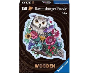 Puslespill - Ravensburger Wooden Owl 150p Ad - 10217511