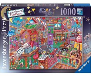 Puslespill - Ravensburger The Attic 1000p - 10217480