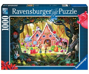 Puslespill - Ravensburger Hansel and Gretel 1000p - 10216950