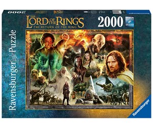 Puslespill - Ravensburger Lord Of The Rings Return of the King 2000p Blokk - 10217293