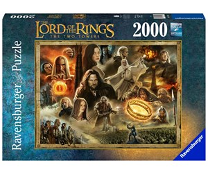 Puslespill - Ravensburger Lord Of The Rings The Two Towers 2000p Blokk - 10217294