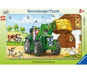 Puslespill - Ravensburger Tractor On The Farm 15p - 10106044